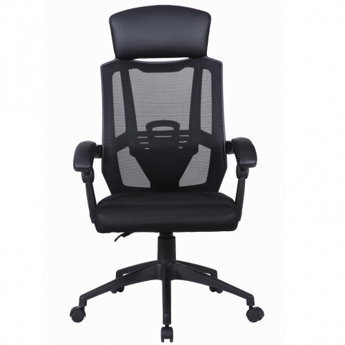 Кресло офисное Brabix Nexus ER-401 сетка/ткань/экокожа, черное 531835 фото 9